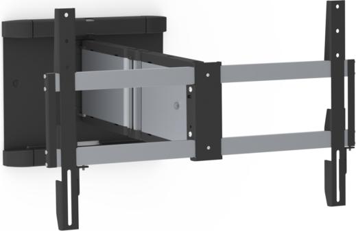 Actual product image SMS Icon WH 3D - Bracket for LCD display - Black, Aluminum - Screen size: up to (3D Glasses)