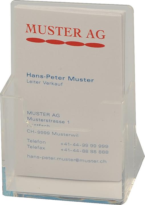 Actual product image BoOffice Business card stand high (Cheer)
