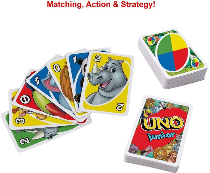 Produktbild Mattel Games Uno (Englisch, Deutsch, Französisch, Italienisch)