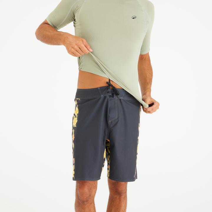 Actual product image Olaian UV-Shirt Surfen Herren UV-Schutz 50+ 500 khaki (XXL)