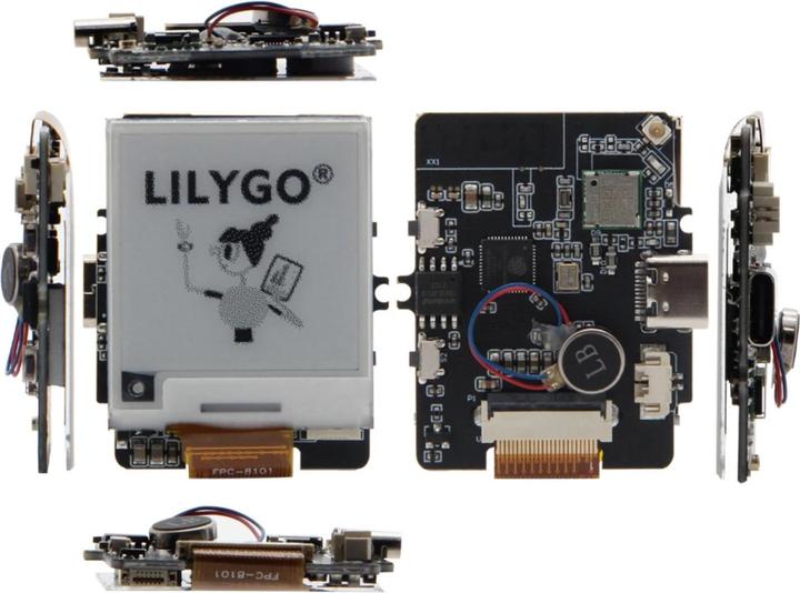 Immagine prodotto Lilygo T-Wrist ESP32+GPS ePaper con display da 1,54 pollici