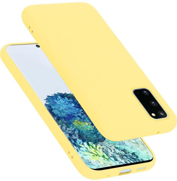 Actual product image Cadorabo TPU Liquid Silicone Case Cover (Samsung Galaxy S20+)