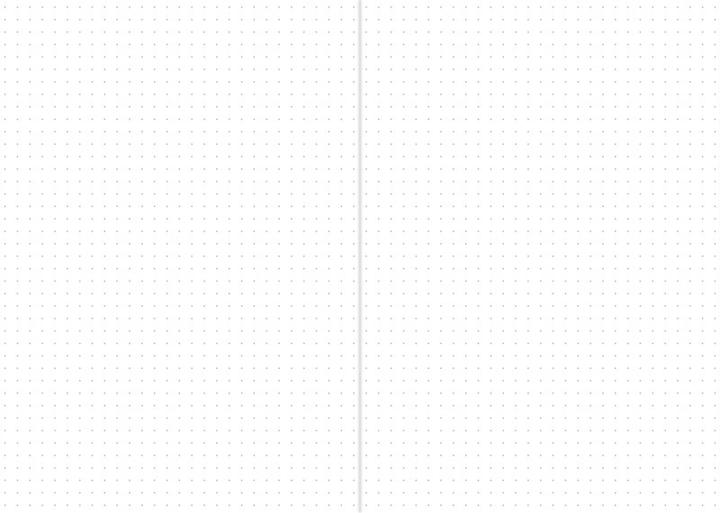 Actual product image Galaxy Dot Matrix Notebook (Bullet Journal) (A5, Hardcover)
