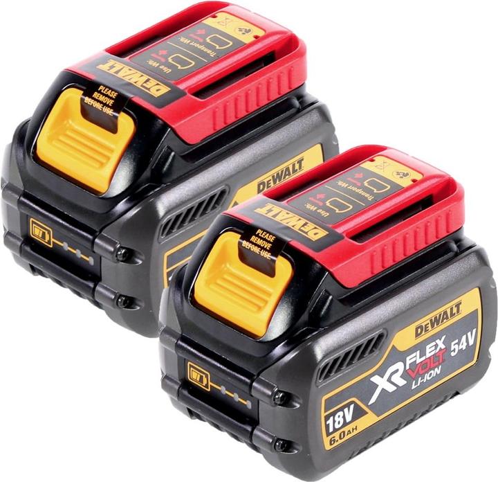 Image du produit DeWalt Kit de démarrage 54 volts 2xBatterie /108 Wh (54 V)