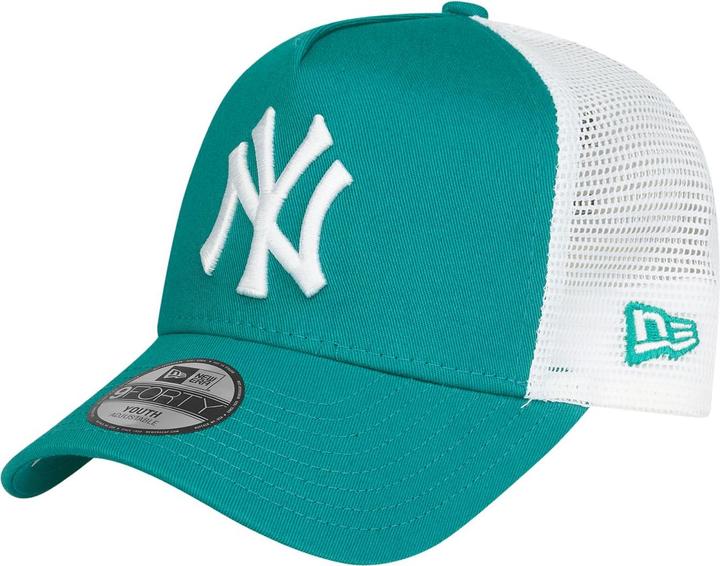 New Era Kinder Trucker Cap - New York Yankees bottlegreen C