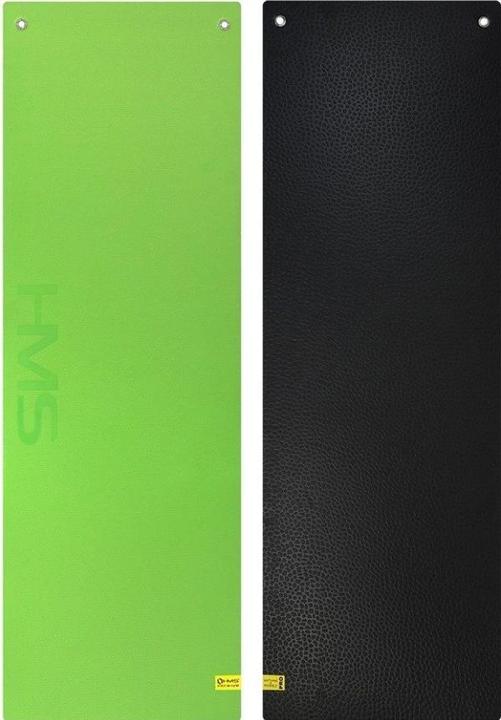 HMS Club Fitness Mat with holes green Premium MFK03 (15 mm)