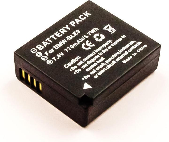 Image du produit AGI Batterie compatible avec Panasonic LUMIX DMC-GX80 - Batterie - 750 mAh (Batterie)