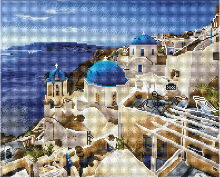Diamond Dotz Diamond Painting Santorini