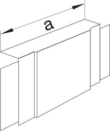 Image du produit Tehalit Pièce en T (6 cm)