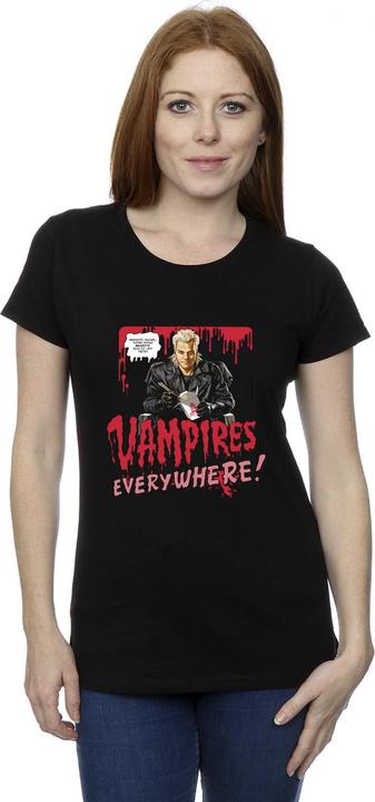 Actual product image Universal Textiles Womens/Ladies Vampires Everywhere Cotton T-Shirt (S)