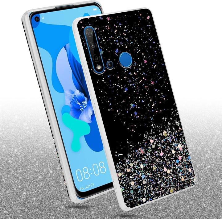 Produktbild Cadorabo TPU Cover funkelnder Glitter (Huawei Nova 5i, Huawei P20 Lite (2019))