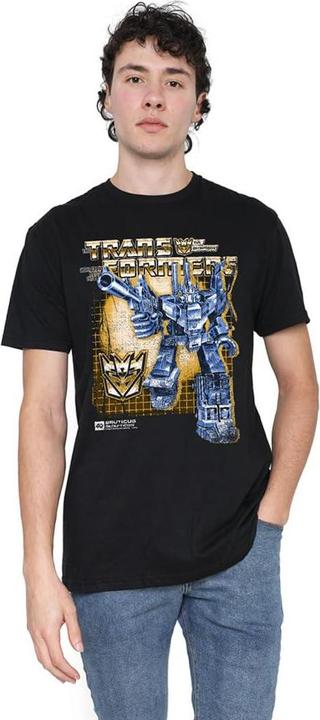 Actual product image Transformers Mens Bruticus Box 40th T-Shirt (XXL)