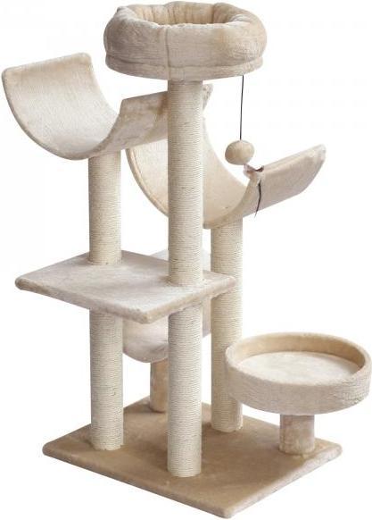 Produktbild PawHut Kletterbaum (105 cm, Beige)