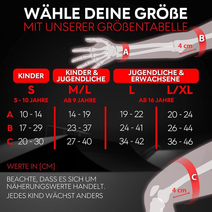 Image du produit Skatewiz Kit de protection SMASH pour enfants (S, Protège-poignets, Coudes, Genouillère, 6 pièces)