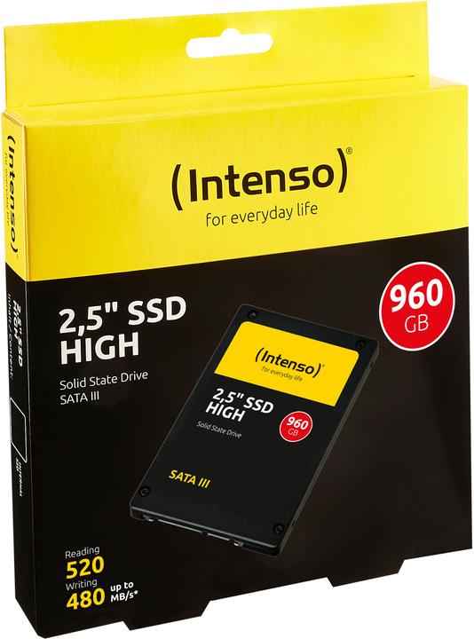 Immagine prodotto Intenso alte prestazioni (960 GB, 2.5")