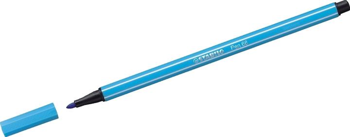 Actual product image STABILO Pen 68 Premium felt-tip pen (Azure blue, 1 x)