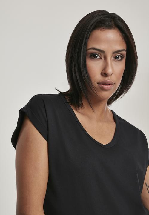 Immagine prodotto Urban Classics Maglietta con scollo a V e spalla estesa da donna (3XL)