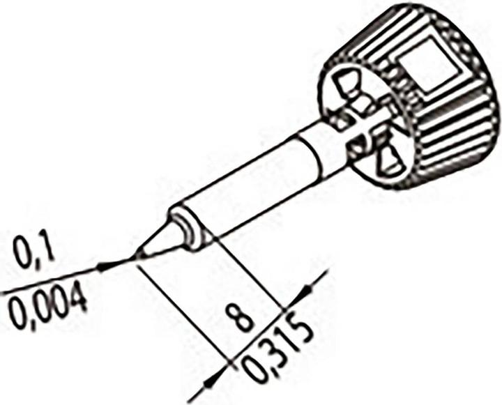 Produktbild Lötspitze DUR, 0.1 mm (Lötspitze)