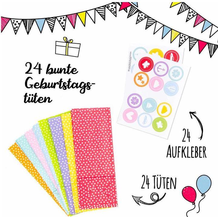 Immagine prodotto Papierdrachen 24 sacchetti per feste (Borsa da regalo, 24 x)