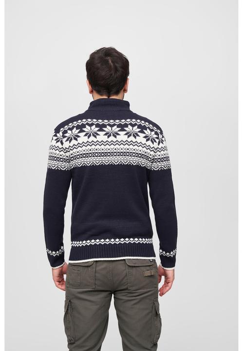 Produktbild Brandit Norwegian Strickjacke Grösse L Farbe Navy (L)