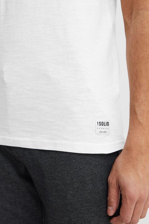Immagine prodotto Solid Florian T-Shirt Con Disegno Maglietta A Manica Corta Da Uomo Con Girocollo In Cotone 100% (L)