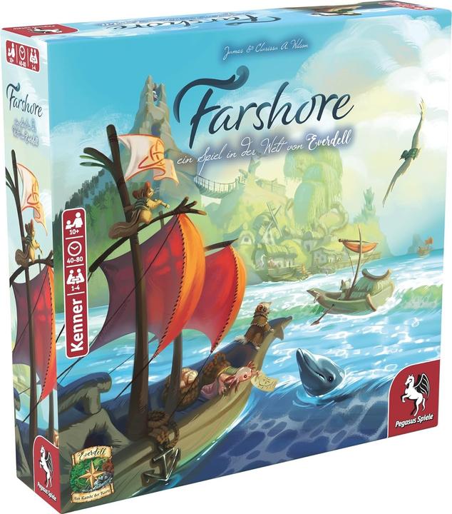 Image du produit Pegasus Farshore - Un jeu dans le monde d'Everdell (Allemand)