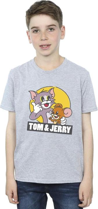 Immagine prodotto Tom & Jerry Sketch Logo Maglietta Ragazzi (140, 146)