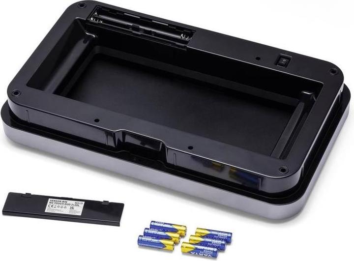 Produktbild Durable Sensor Abfalleimer NO TOUCH DUO 2x20l silber (40 l)