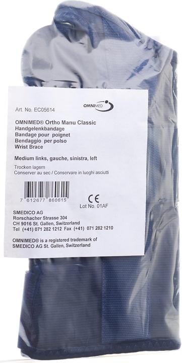Omnimed Ortho Manu Clas Handgelenkba 16.5-19cm rec (M)