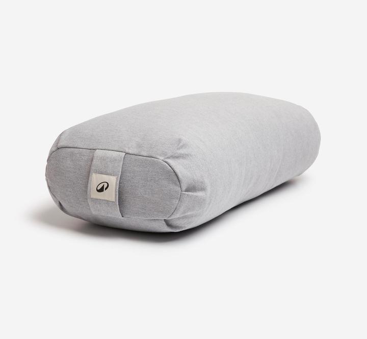 Immagine prodotto Kimjaly Yoga-Bolster flach Dinkelfüllung - blau (15 cm)