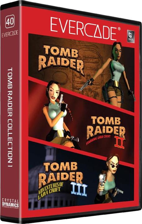 Actual product image Evercade Tomb Raider Collection 1 (I, II & III) / (Evercade)