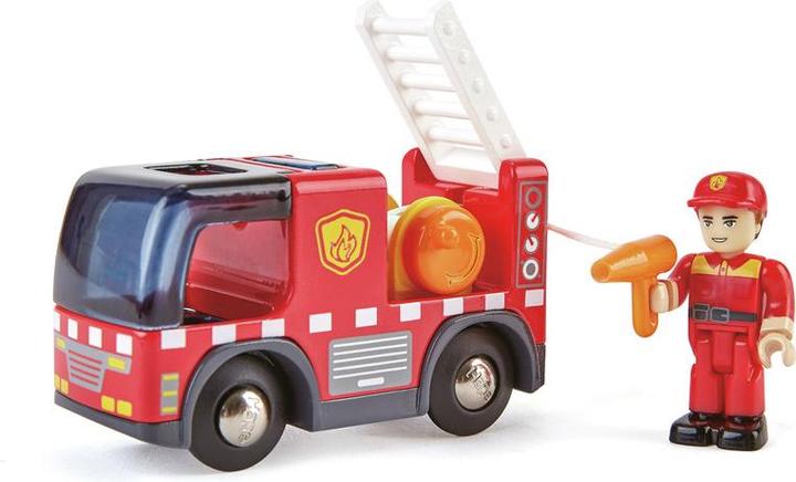 Image du produit Hape Véhicule de pompiers avec sirène