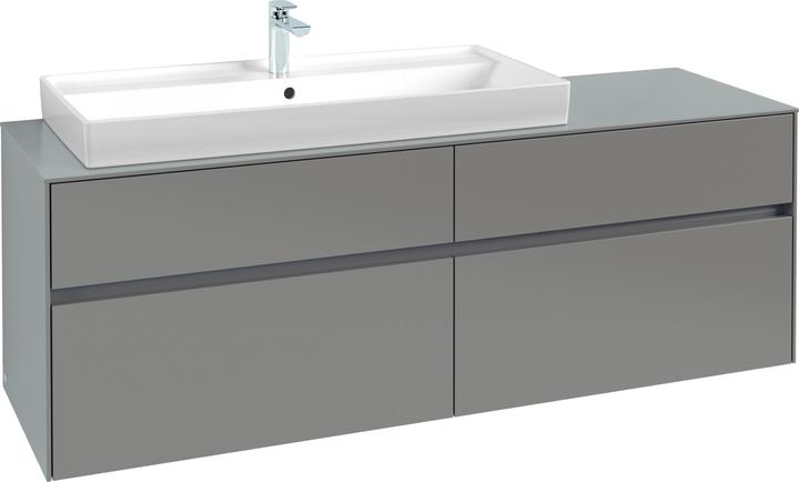 Immagine prodotto Villeroy & Boch V&B Mobiletto COLLARO 1600x548x500mm con LED-B. Rovere Pietra (160 x 50 x 55 cm)
