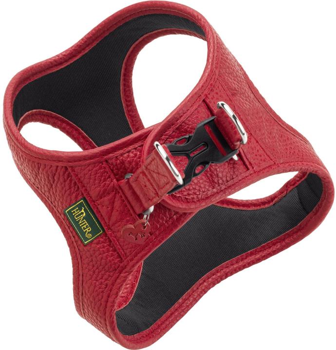 Actual product image Hunter Harness Love 37-40/XS-S, red/black, dog size: S, XS (Dog, Walks)
