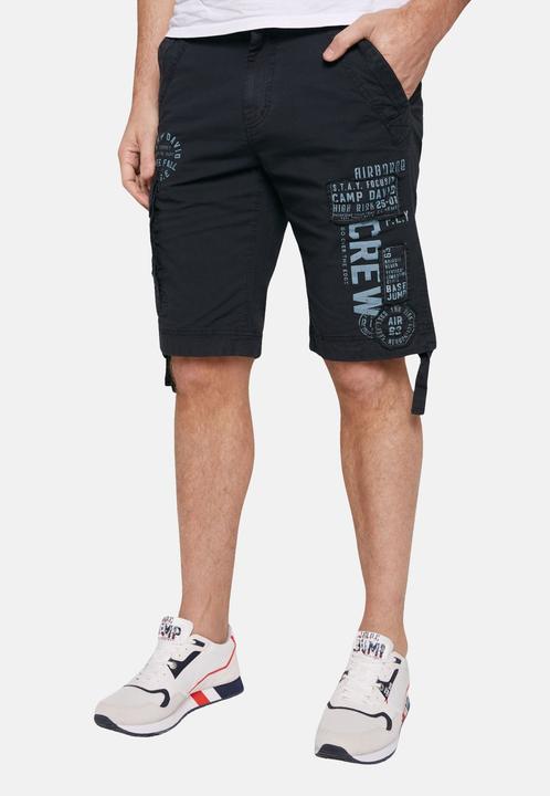 Immagine prodotto Camp David Cargoshorts Pantaloncini da salto di base con molte tasche (XL)