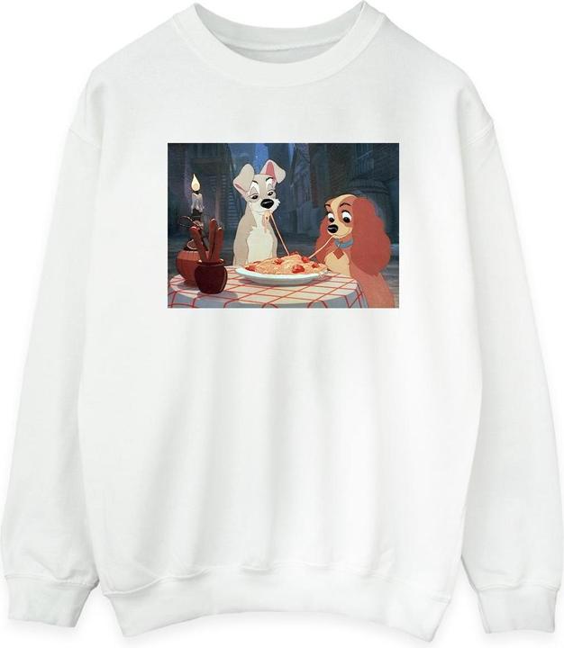 Image du produit Disney - Sweat LADY AND THE TRAMP SPAGHETTI PHOTO - Femme (M)