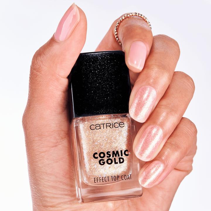 Actual product image Catrice Cosmic Gold Effect Top Coat (030 Celestial Light, Top coat)