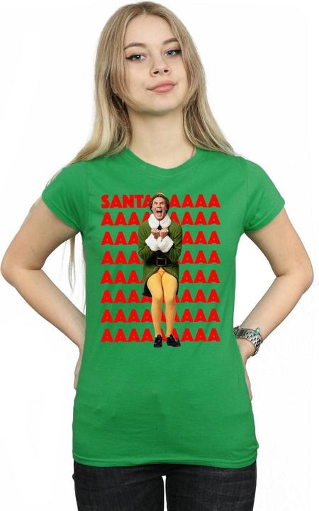 Produktbild Elf Buddy Santa Scream TShirt (XL)