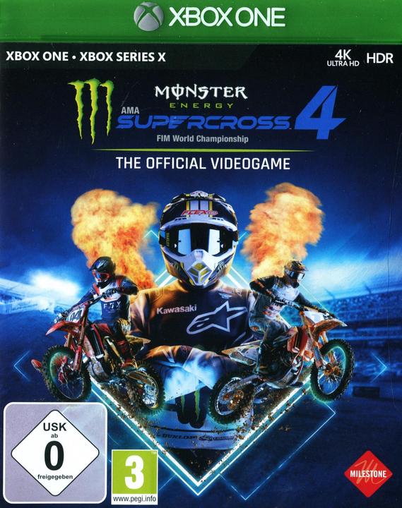 Produktbild Milestone Monster Energy Supercross The Official Videogame 4 (Xbox Series X, Xbox One X, Multilingual)