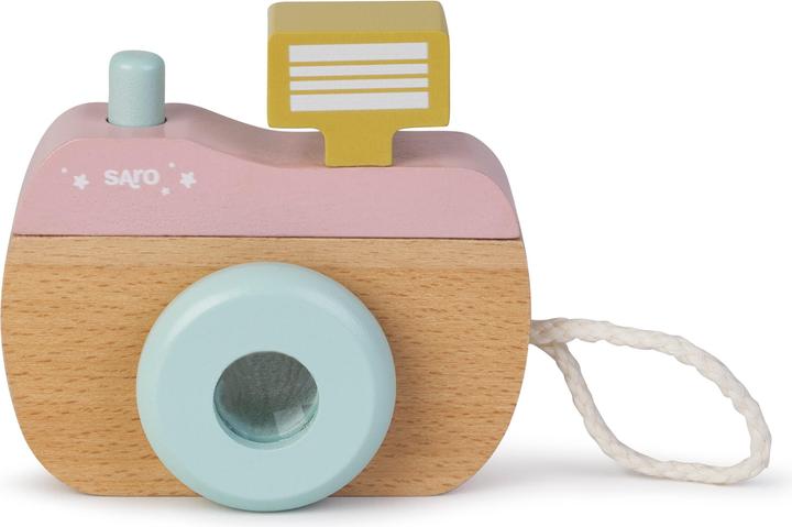 Saro Baby SARO - Wood Camera - Pink (SAO33432)