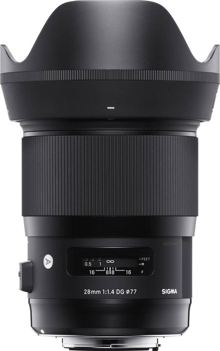 Produktbild Sigma 28mm f/1.4 DG HSM ART, Sony E (Sony E, APS-C / DX, Vollformat)