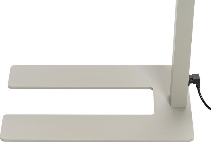 Actual product image Beliani Floor lamp LED metal silver 194 cm rectangular SAGITTA (11200 lm)