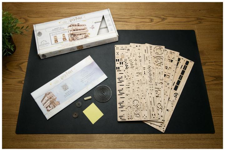 Actual product image Ugears Harry Potter Knight Bus