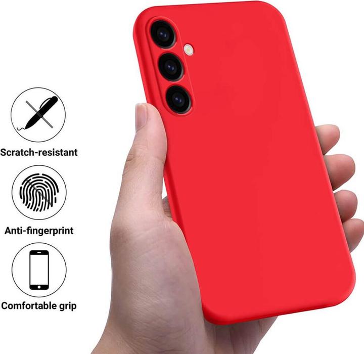 Produktbild Cover-Discount Galaxy S23 FE - Silikon Gummi Hülle grün-Copy (Samsung Galaxy S23 FE)