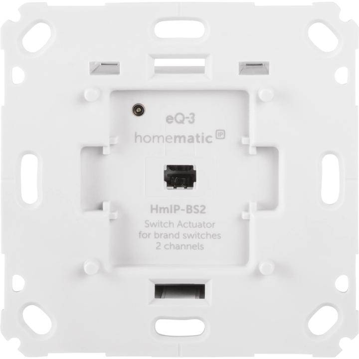 Actual product image Homematic IP Radio switch actuator 2-fold for brand switches (Switch actuator)