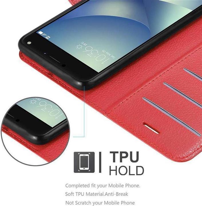 Produktbild Cadorabo Book mit Standfunktion Cover (Asus Zenfone 4 Max)
