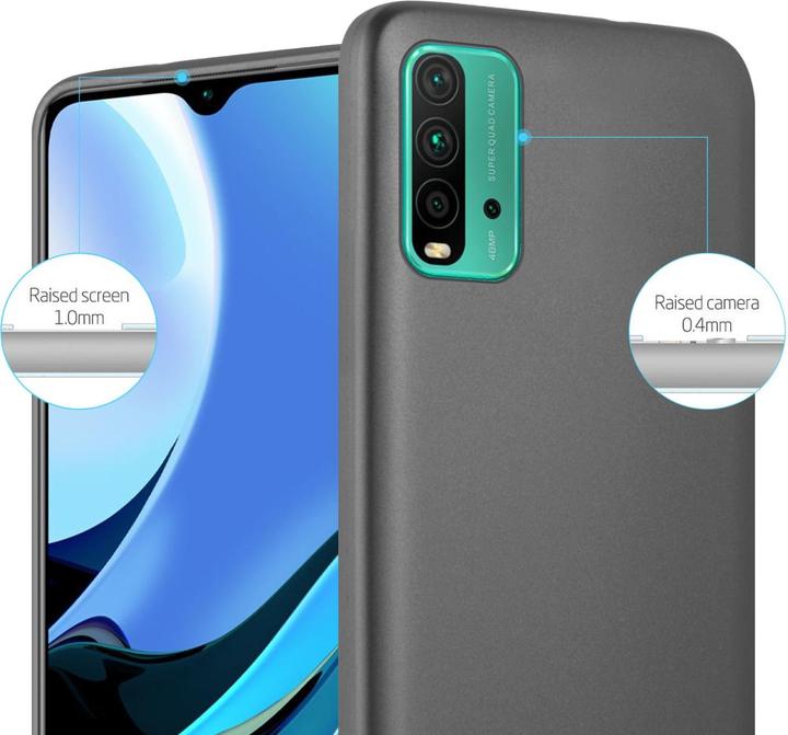 Immagine prodotto Cadorabo Manicotto metallico opaco in TPU (Xiaomi Redmi 9T, Xiaomi Poco M3)