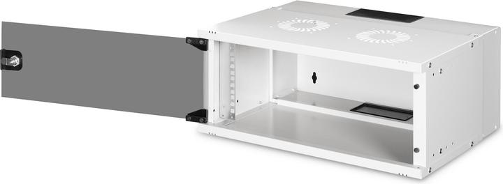 Actual product image Digitus 19" 4U wall-mounted housing, SOHO PRO 237 x 540 x 400 mm, grey (4 RU, 19 inch rack)