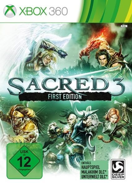 Actual product image Deep Silver Sacred 3 XB360 1st Edition RESTOST (Xbox 360)