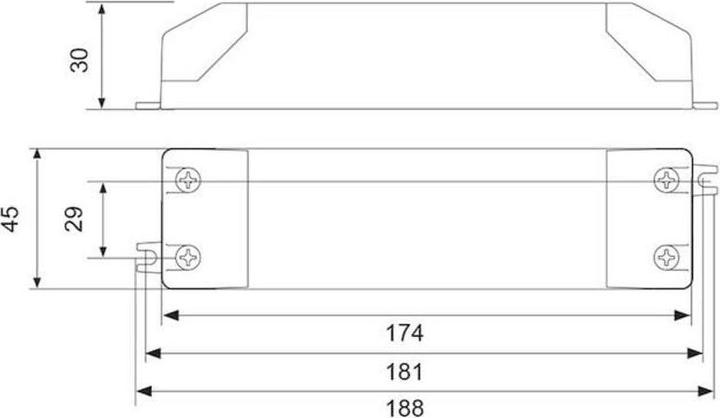 Produktbild Self Electronics SLT60-24VLG-E LED-Treiber Kons